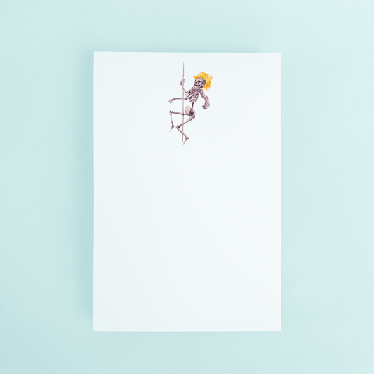 Pole Dancing Skeleton - themonogram manor 