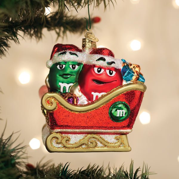 M&M'S In Sleigh Ornament - themonogram manor 
