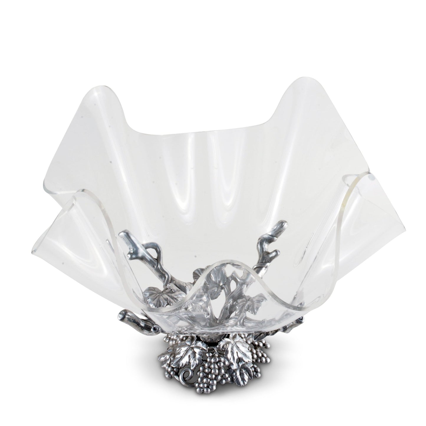 Grapevine Stand Acrylic Bowl 14 - themonogram manor 