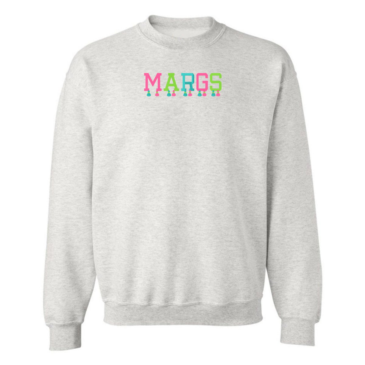 Embroidered Tasseled 'Margs' Sweatshirt - themonogram manor 