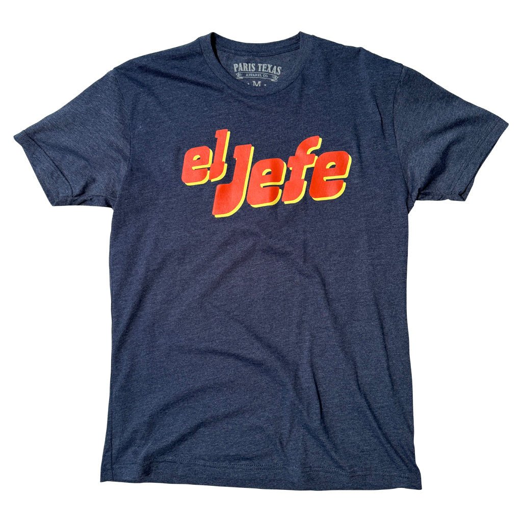 El Jefe T-Shirt - Midnight Navy - themonogram manor 