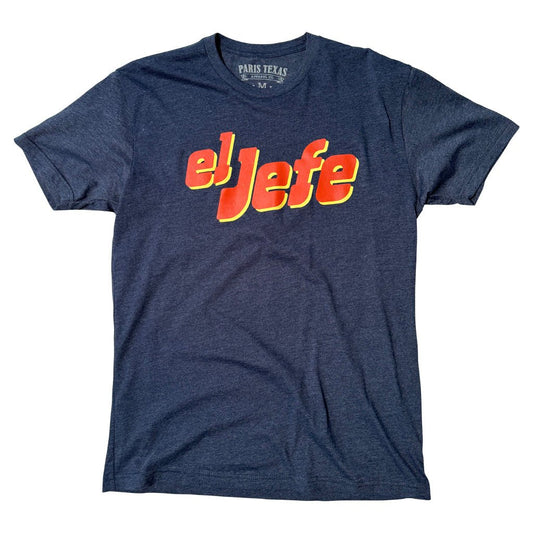 El Jefe T-Shirt - Midnight Navy - themonogram manor 