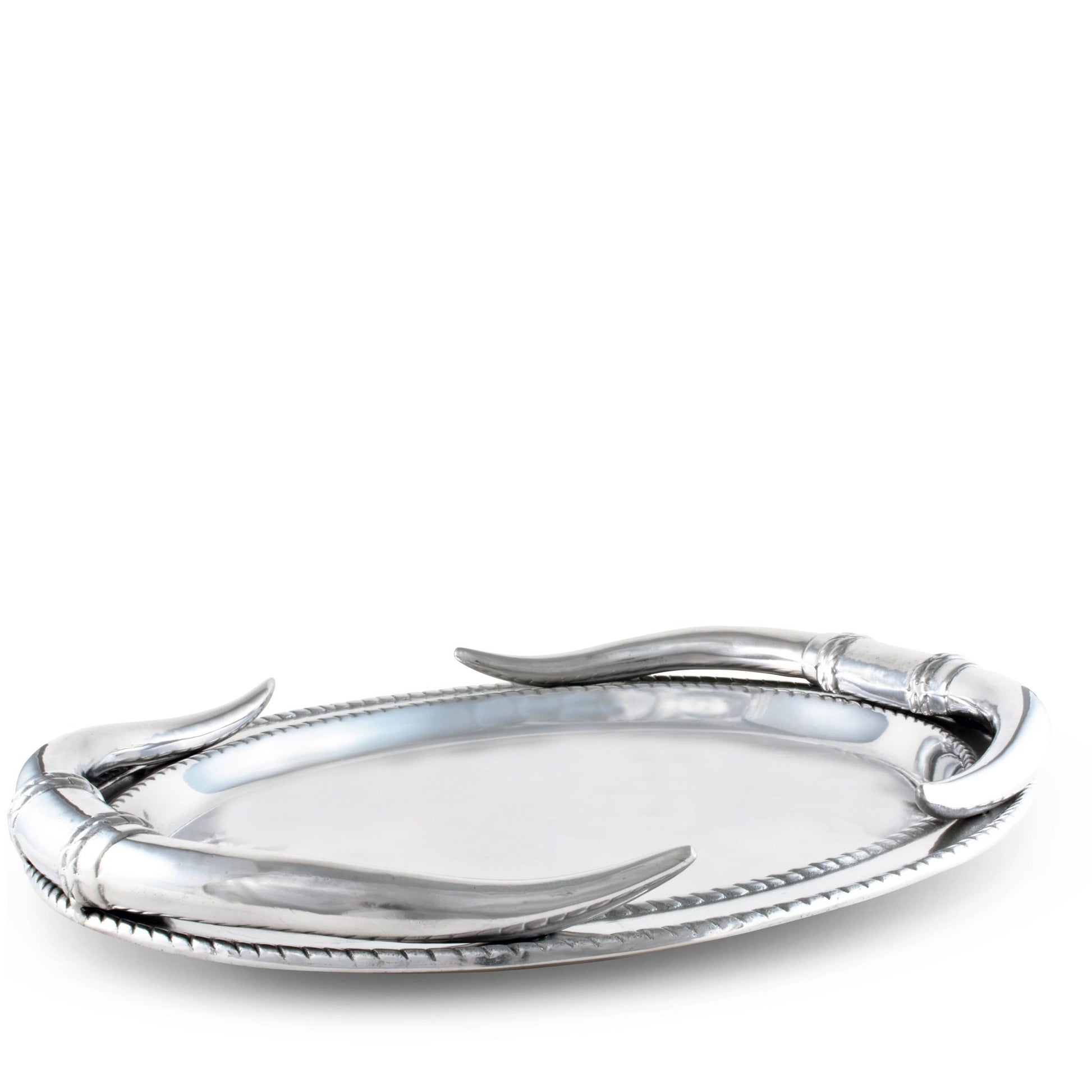 Longhorn Oval Platter - themonogram manor 