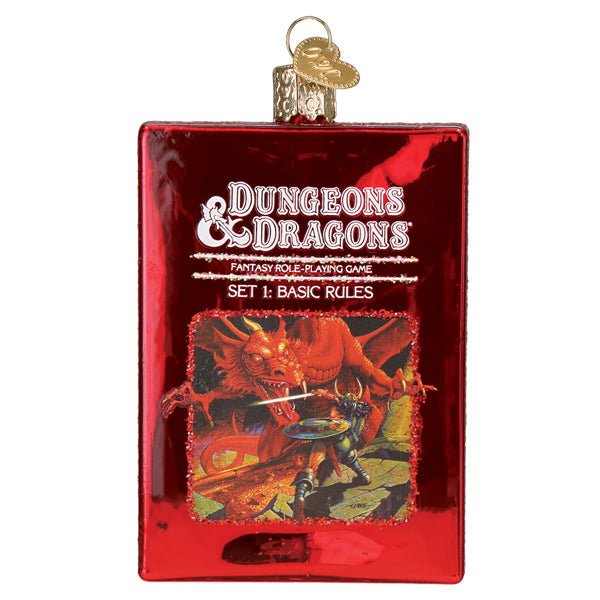 Dungeons & Dragons Red Box Ornament - themonogram manor 