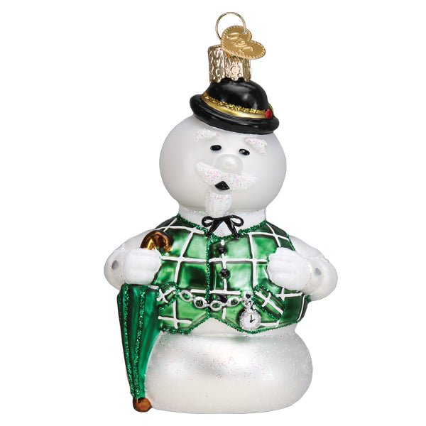 Sam The Snowman Ornament - themonogram manor 
