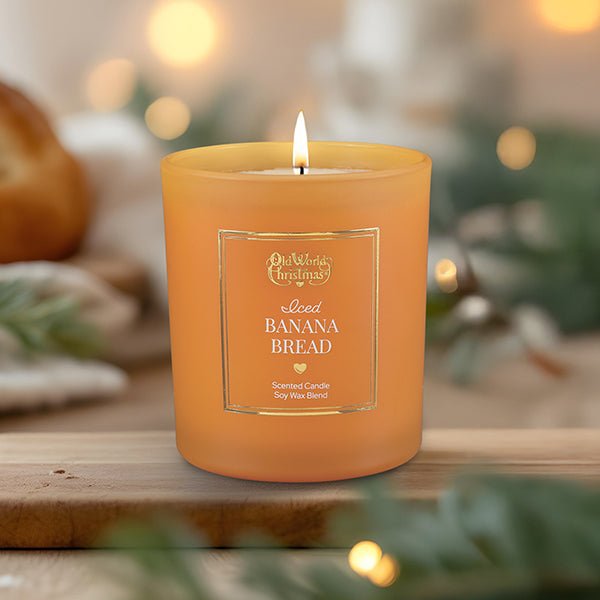 Iced Banana Bread Candle - themonogram manor 