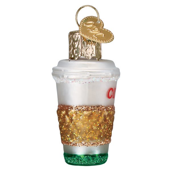 Mini Coffee To Go Ornament - themonogram manor 
