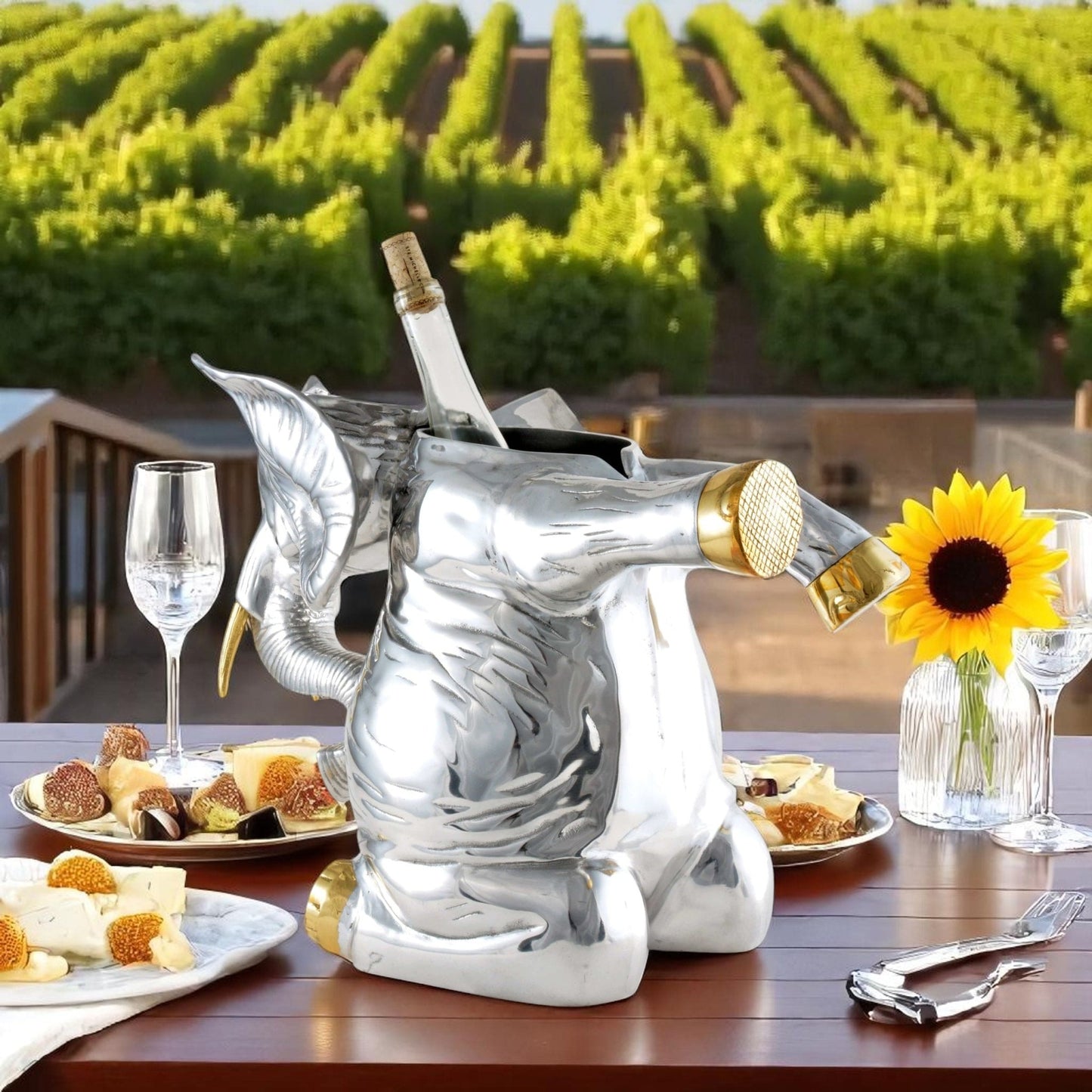 Elephant Ice/Wine Buckets - themonogram manor 