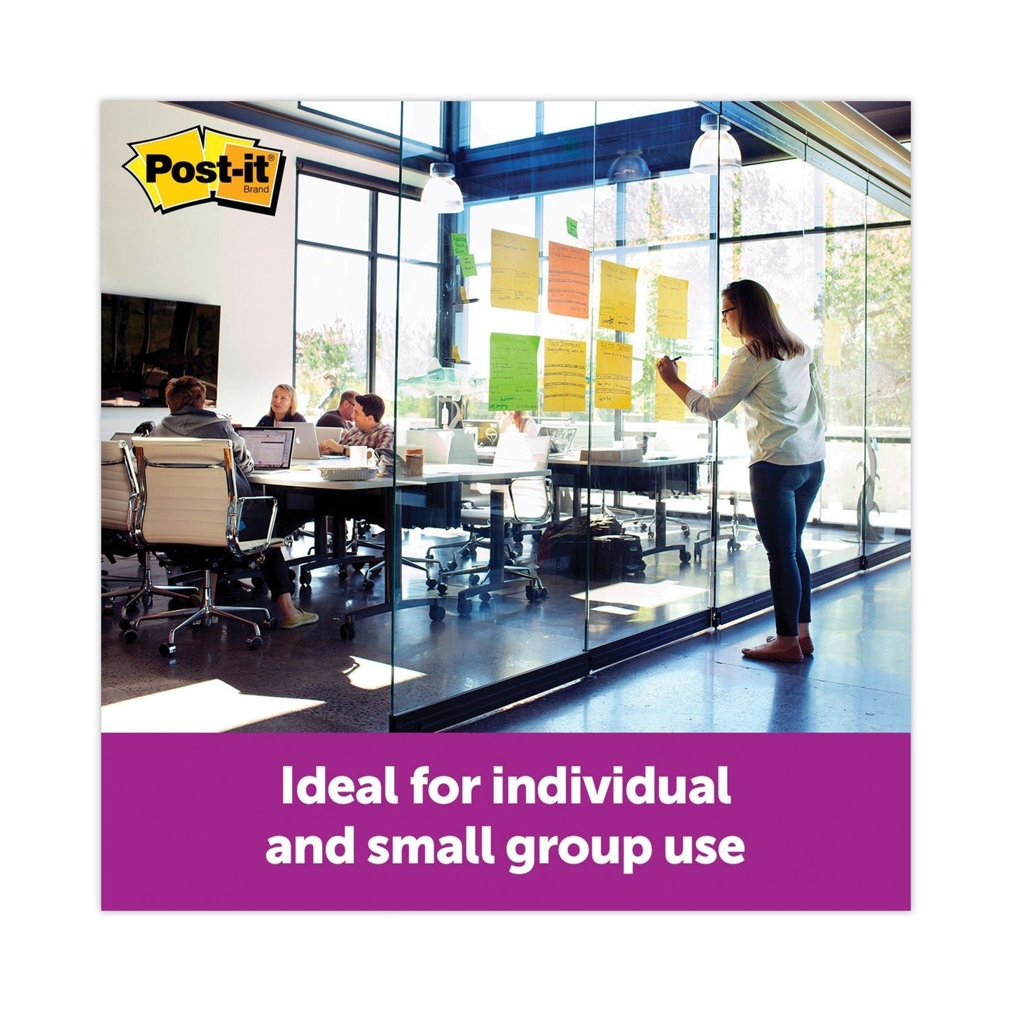Post - it Big Notes, Unruled, 11 x 11, Green, 30 Sheets - themonogram manor 