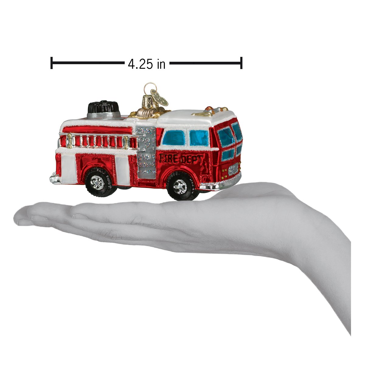 Fire Truck Ornament - themonogram manor 