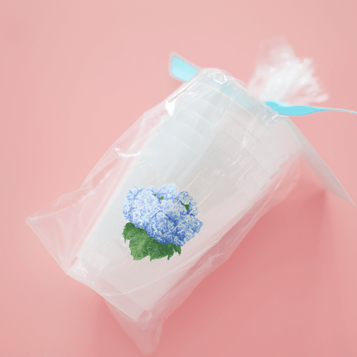 Blue Hydrangea Frosted Cups - themonogram manor 
