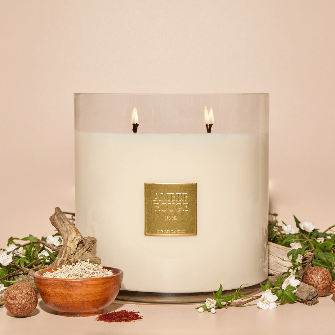 Baby Big Ass Candle (150 oz, 300 - 500 hours) - themonogram manor 