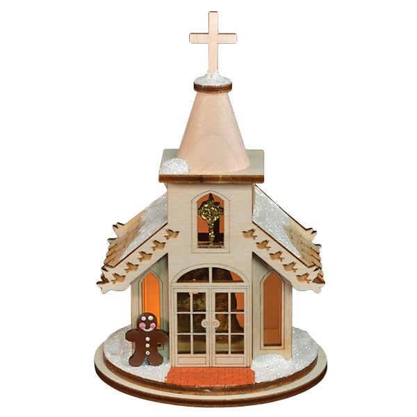 Nativity Chapel Ornament - #themonogram manor #