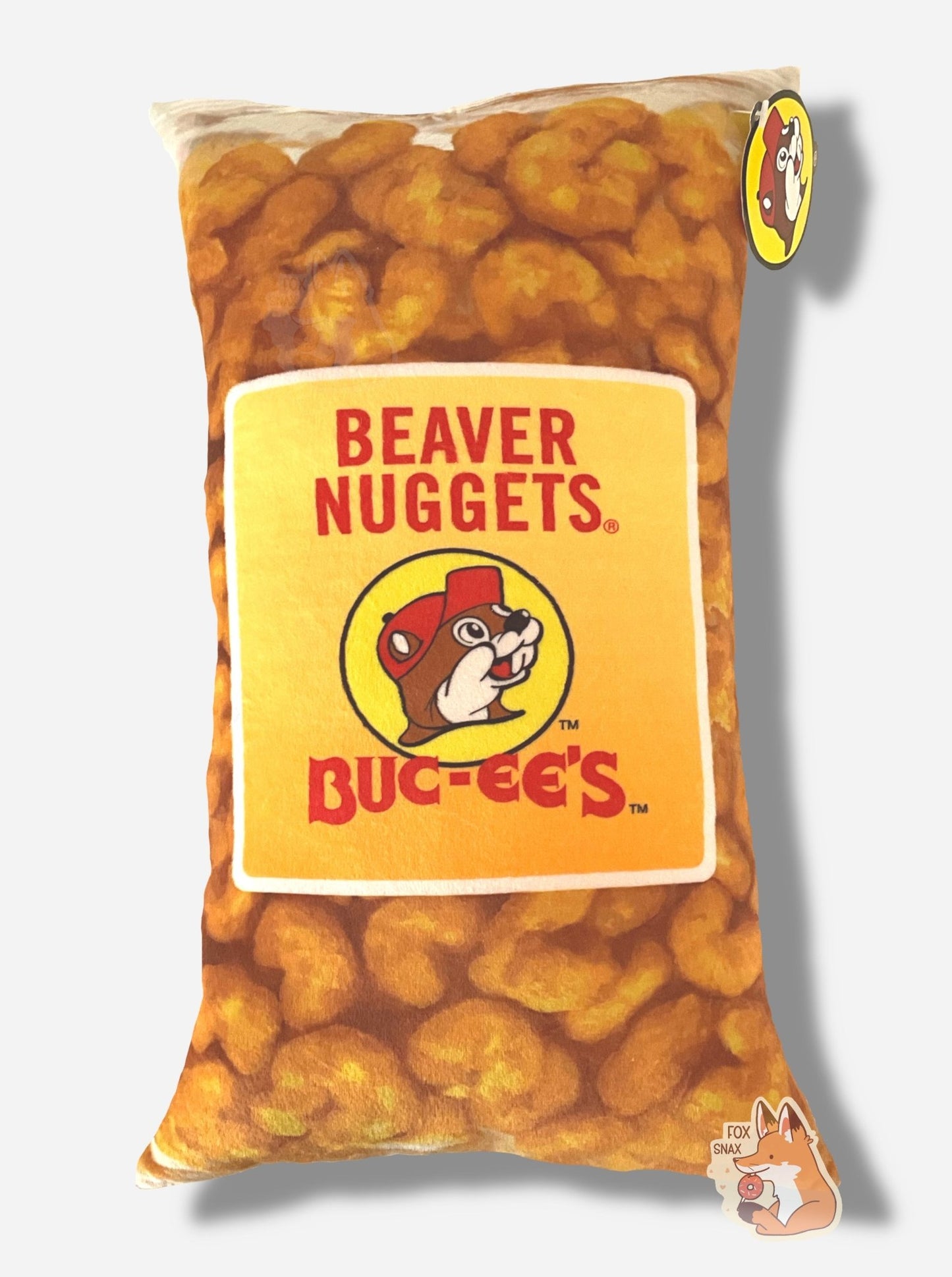 Buc - ee's Beaver Nuggets Pillow - themonogram manor 