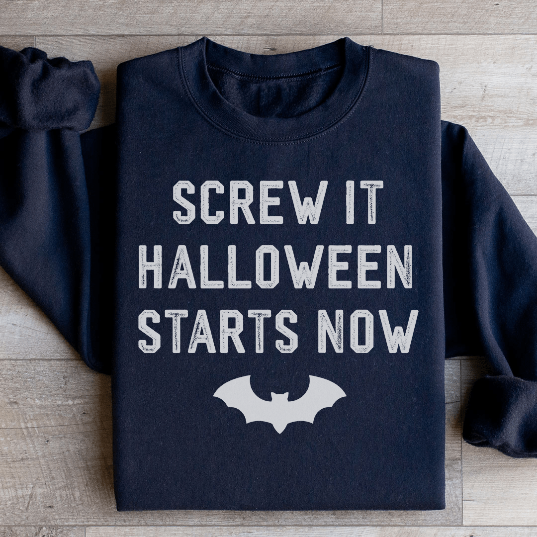 Screw It Halloween Starts Now - themonogram manor 