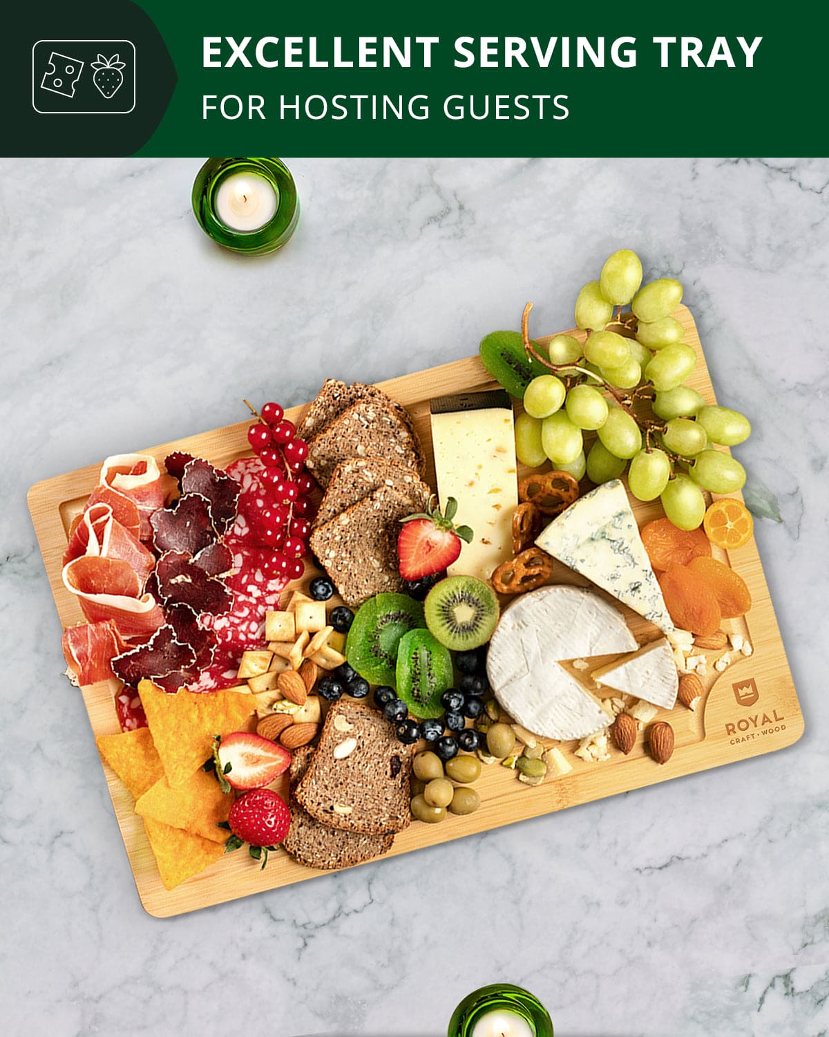 Cutting Board M, 12”x8” - themonogram manor 