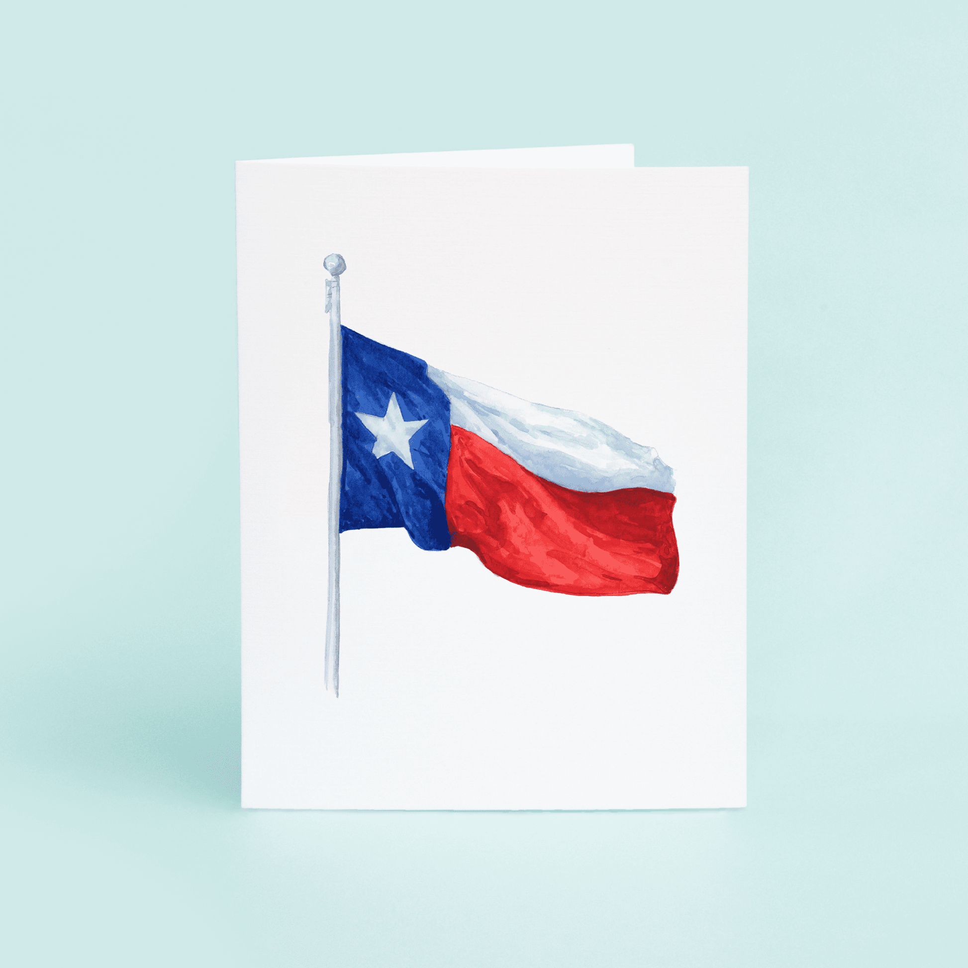 Waving Texas Flag - themonogram manor 