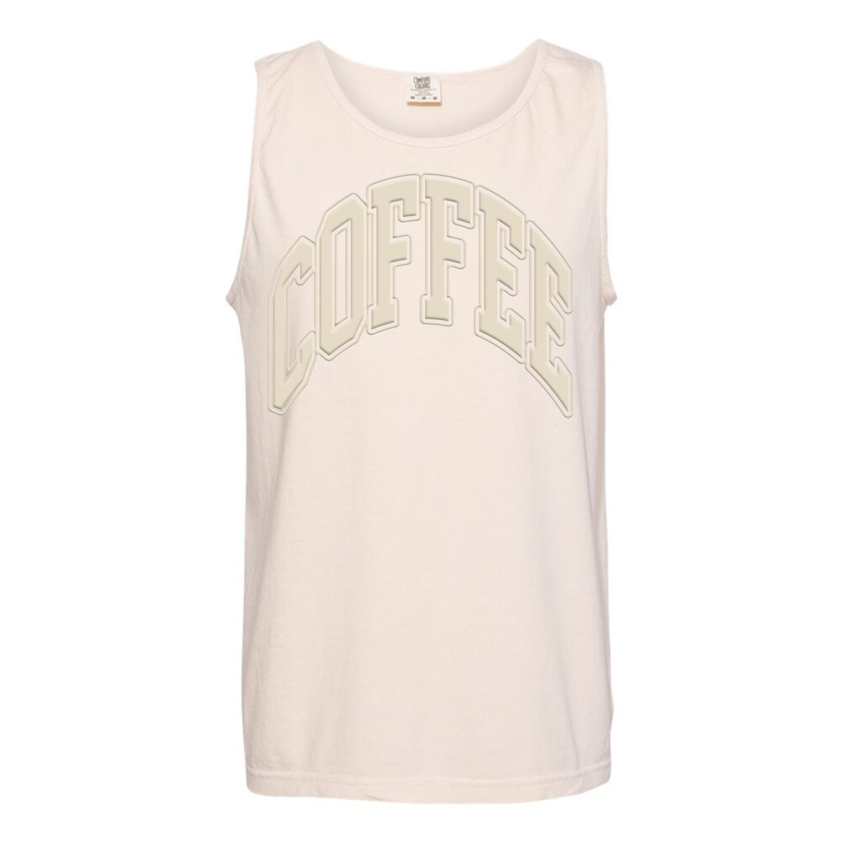 'Coffee' PUFF Tank Top - themonogram manor 