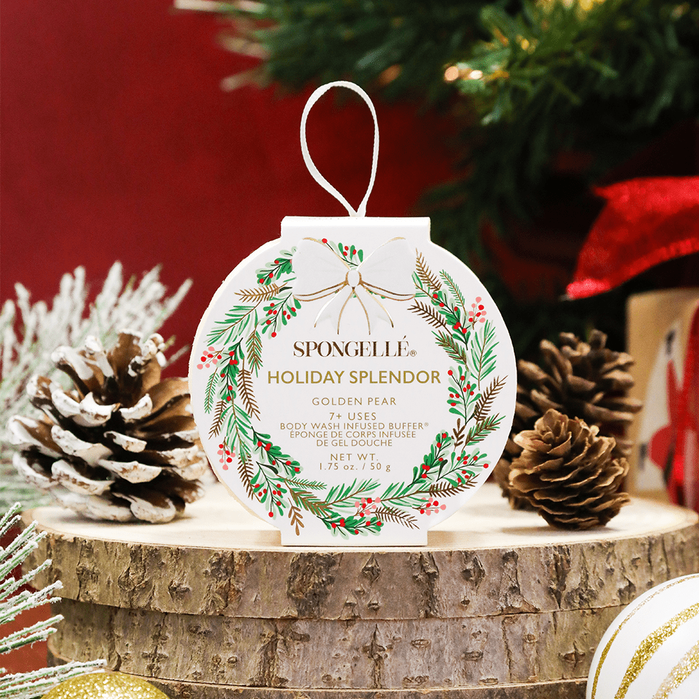 Holiday Splendor - Golden Pear | Holiday Wreath - themonogram manor 