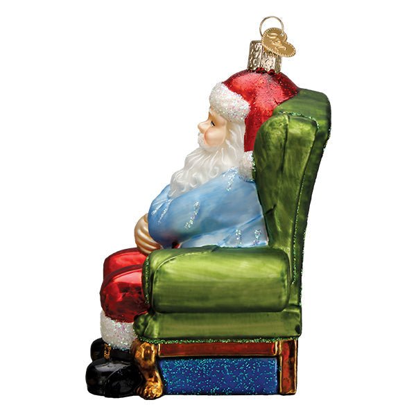 Santa Claus Vaccinated Ornament - themonogram manor 