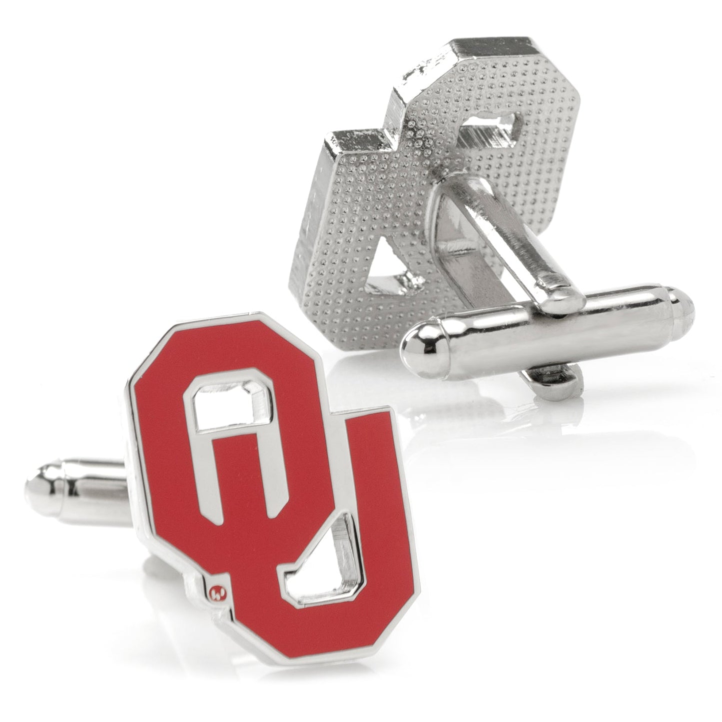 NCAA University of Oklahoma Cufflinks and Tie Bar Gift Set - themonogram manor 
