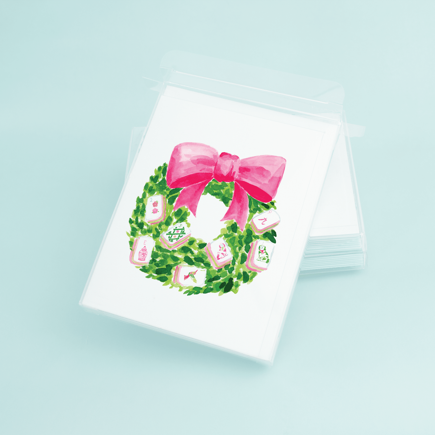 Mahjong Wreath - themonogram manor 