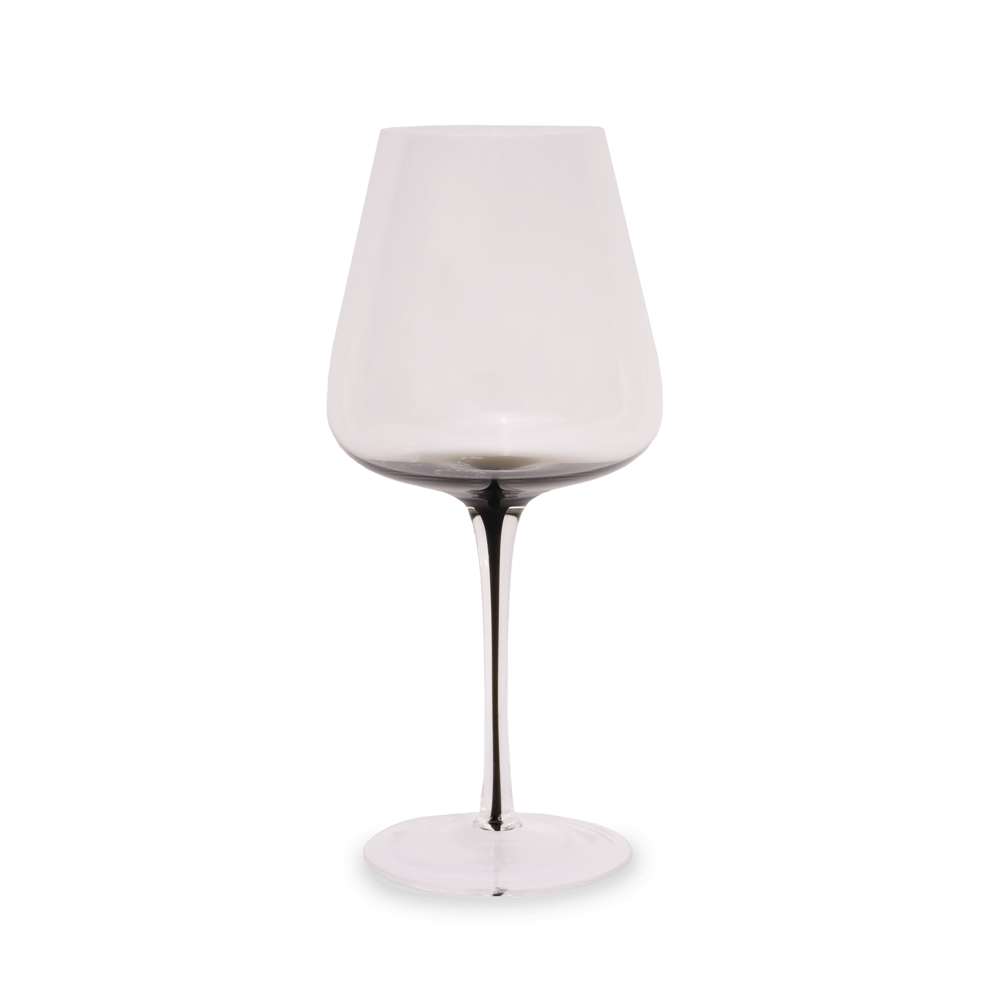 Smoke Stem Red Wine Glasses - themonogram manor 