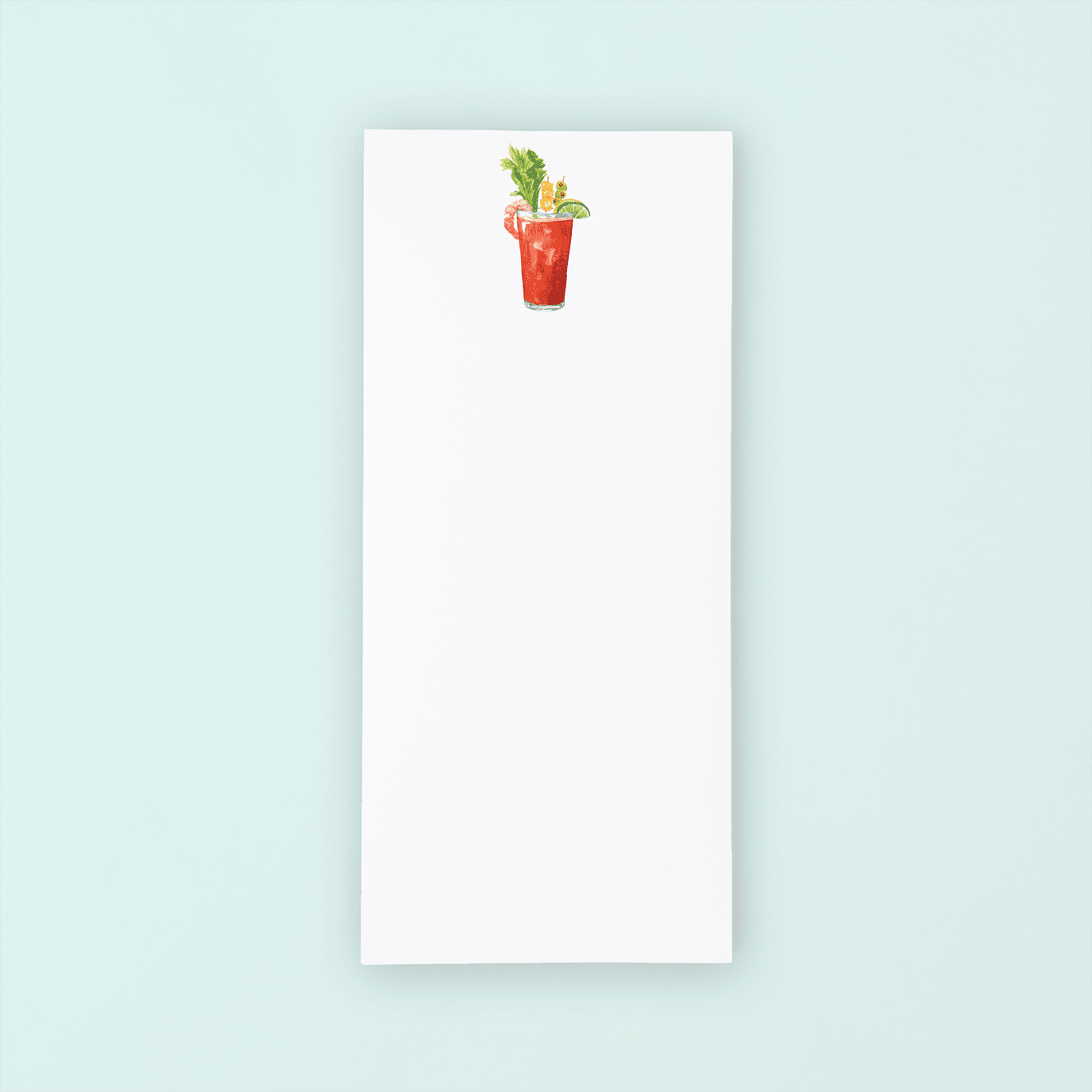 Tall Bloody Mary Lists Pad - themonogram manor 