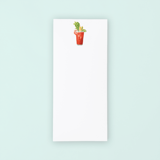 Tall Bloody Mary Lists Pad - themonogram manor 