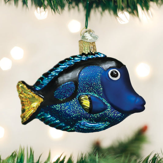 Pacific Blue Tang Ornament - themonogram manor 