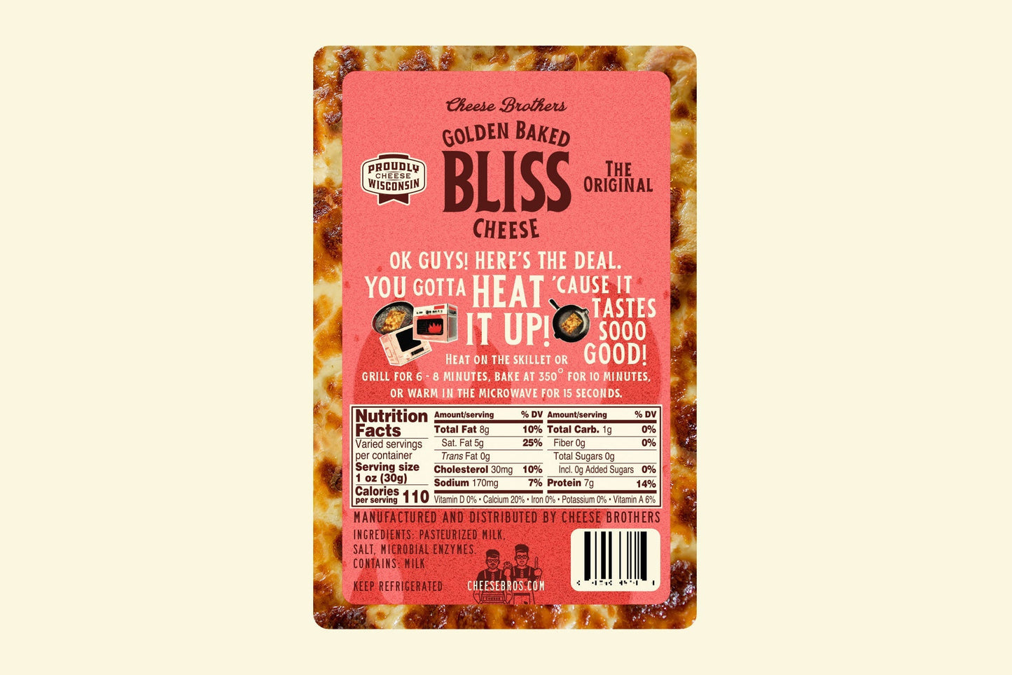 Golden Baked Bliss Cheese - themonogram manor 