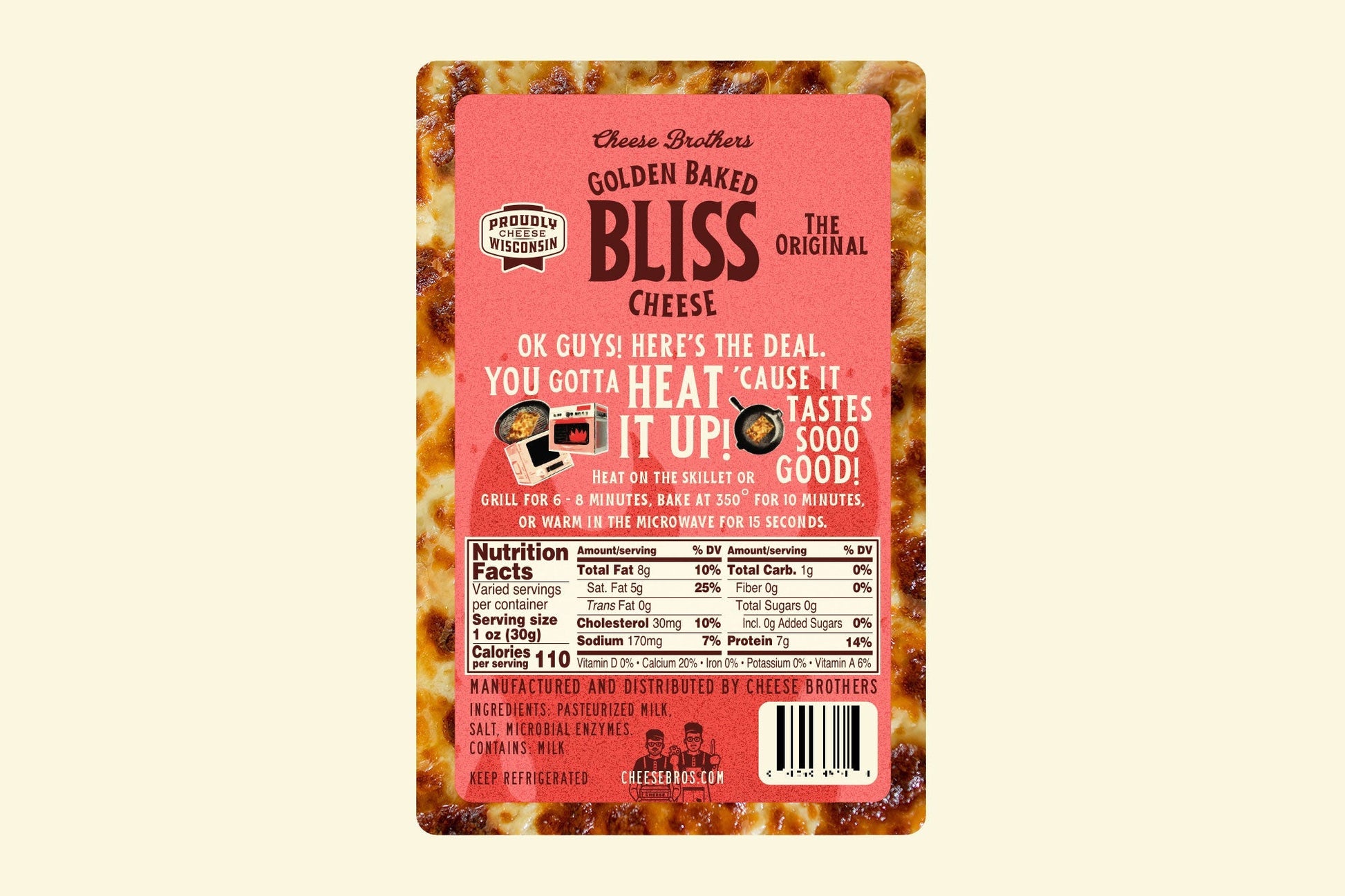 Golden Baked Bliss Cheese - themonogram manor 