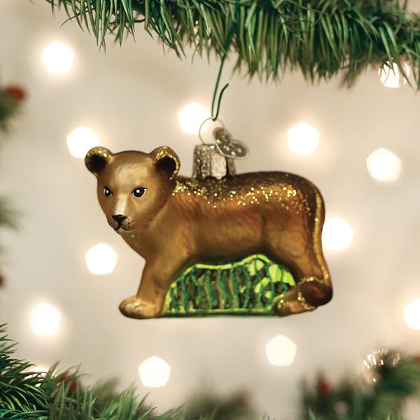 Lion Cub Ornament - themonogram manor 