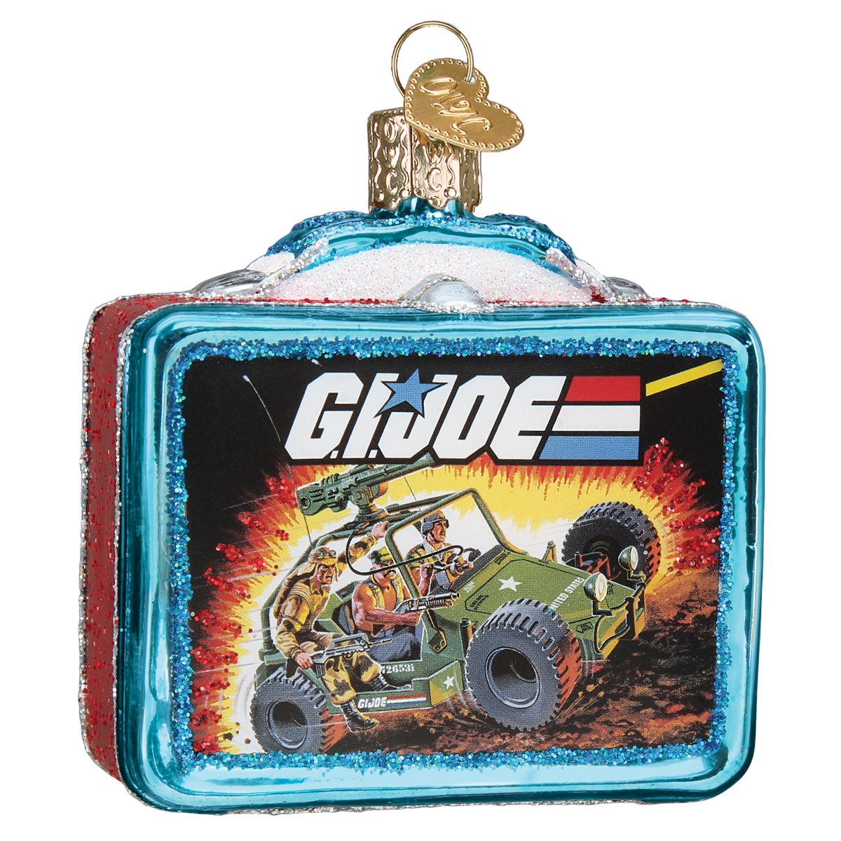 G.I. Joe Lunchbox Ornament - themonogram manor 