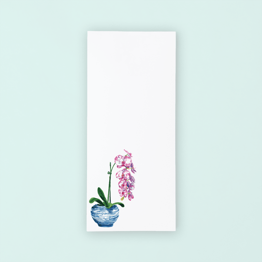 Orchid Lists Pad - themonogram manor 