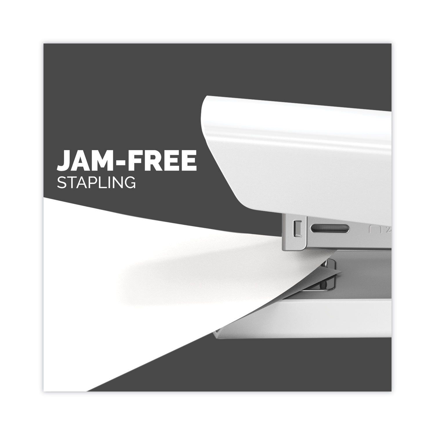 Fellowes LX820 Classic Full Strip Stapler, 20 - Sheet Capacity, White - themonogram manor 