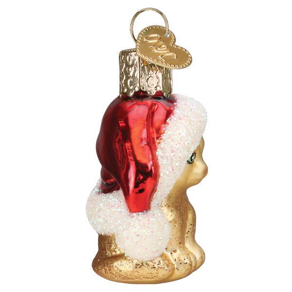 Mini Santa's Kitten Ornament - #themonogram manor #