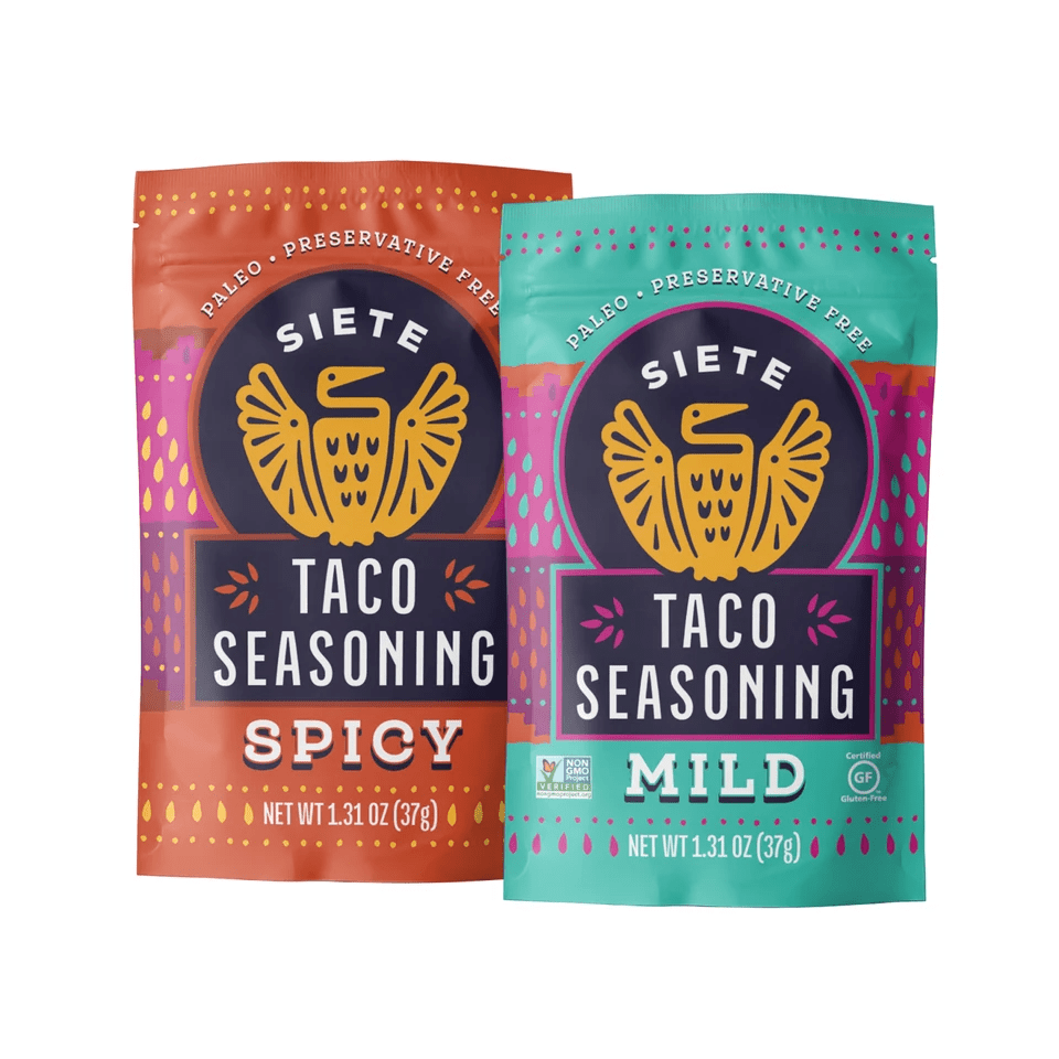 Mix Pack of Mild and Spicy Taco Seasoning - 2 pack - themonogram manor 