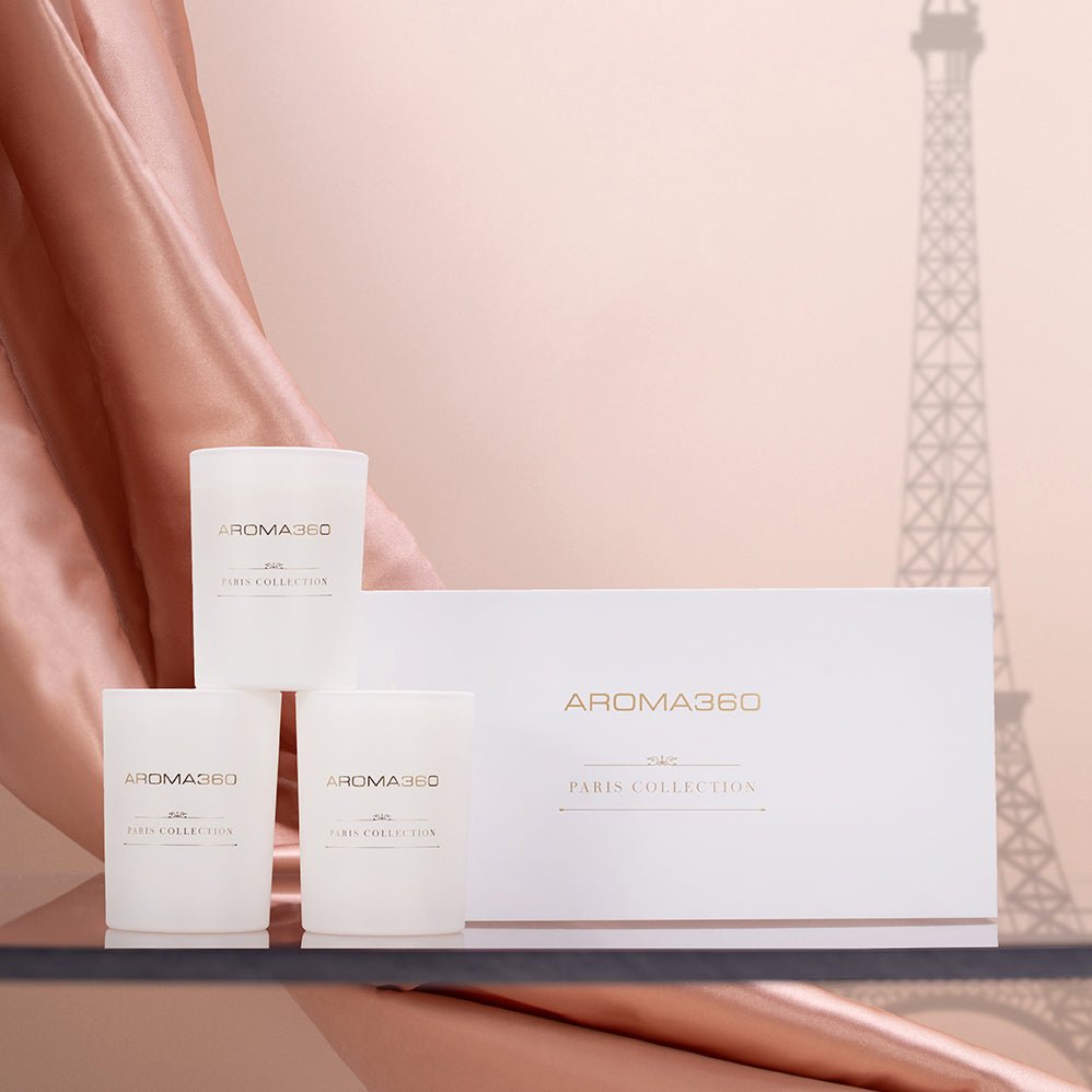 Paris Collection Candle Trio - themonogram manor 