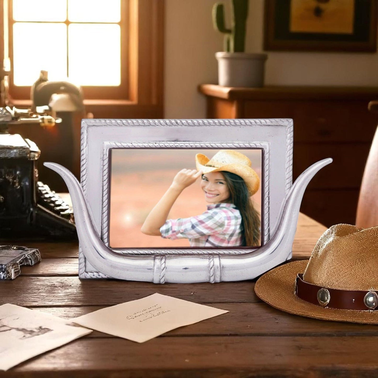 Longhorn Frame - themonogram manor 