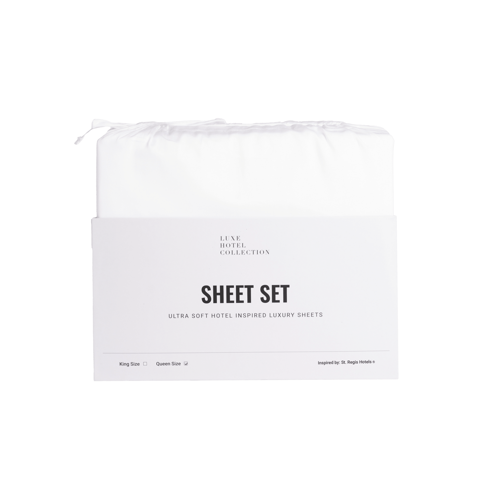 Sateen Cotton Grand Suite Sheet Set - themonogram manor 