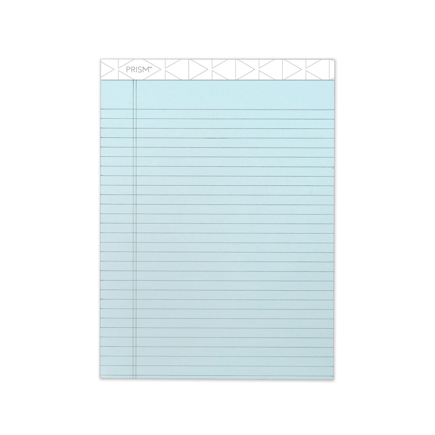 TOPS Prism + Colored Writing Pads, Wide/Legal Rule, 50 Pastel Blue 8.5 x 11.75 Sheets, 12/Pack - themonogram manor 