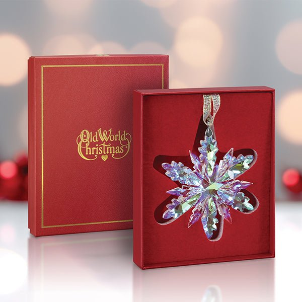 Radiant Crystal Snowflake Ornament - themonogram manor 