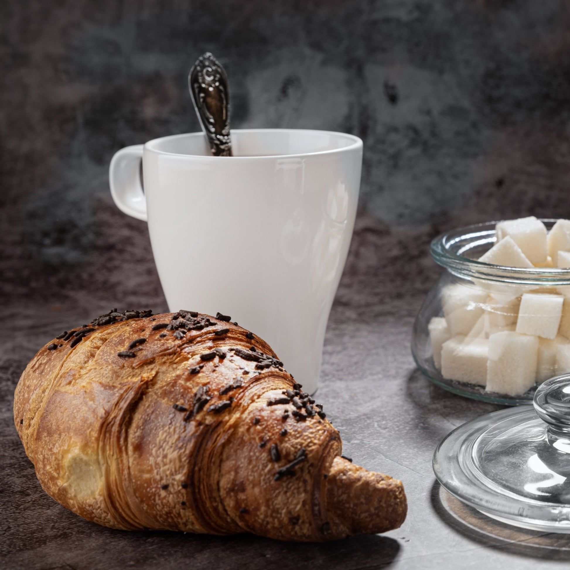 Chocolate Filled Croissant Take and Bake Pastries - themonogram manor 