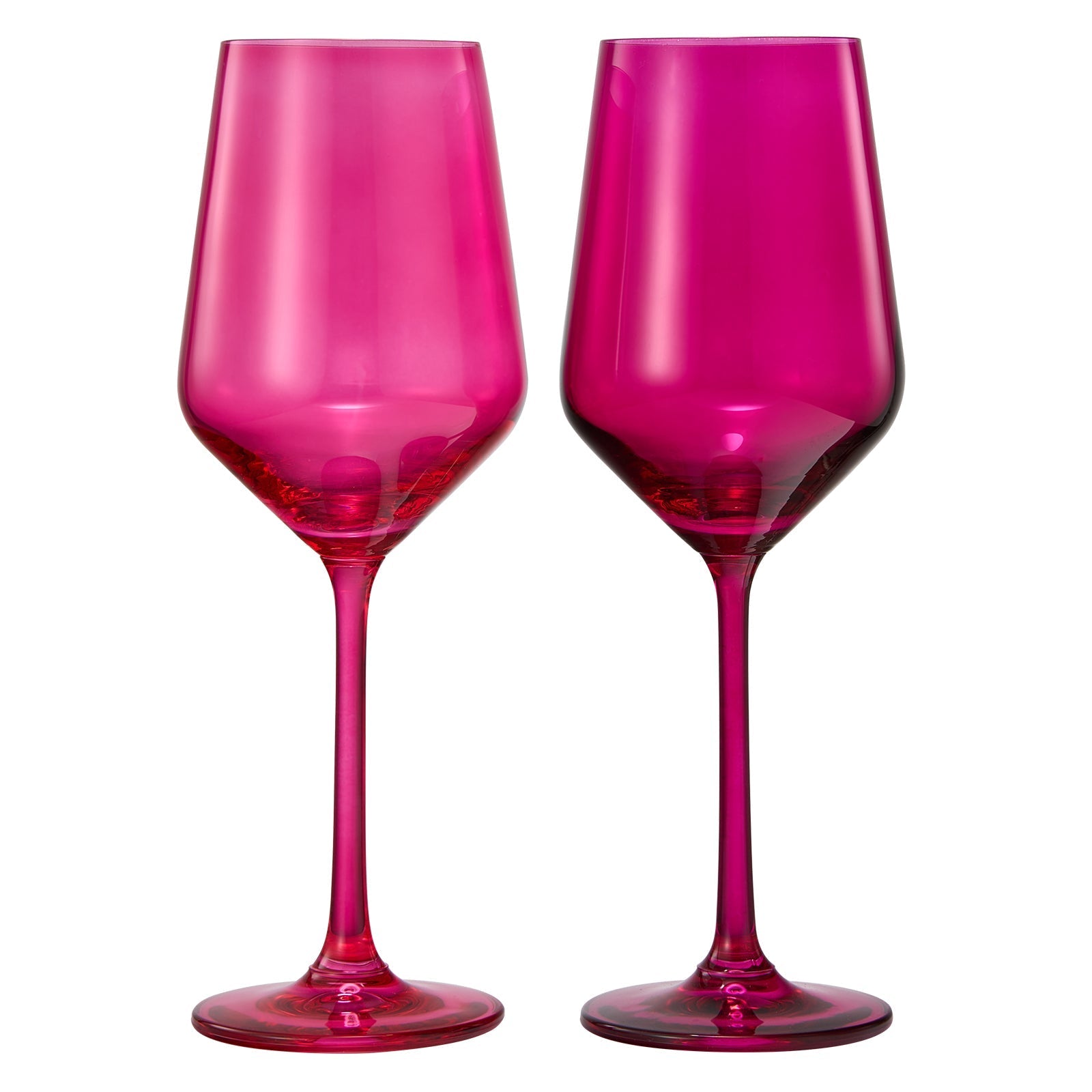 Chica Stemmed Wine Glassware, Set of 2 - themonogram manor 