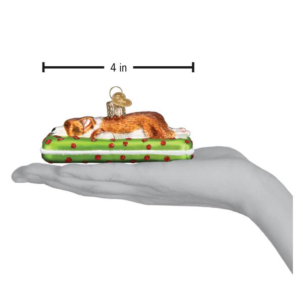 Sleepy Corgi Ornament - themonogram manor 