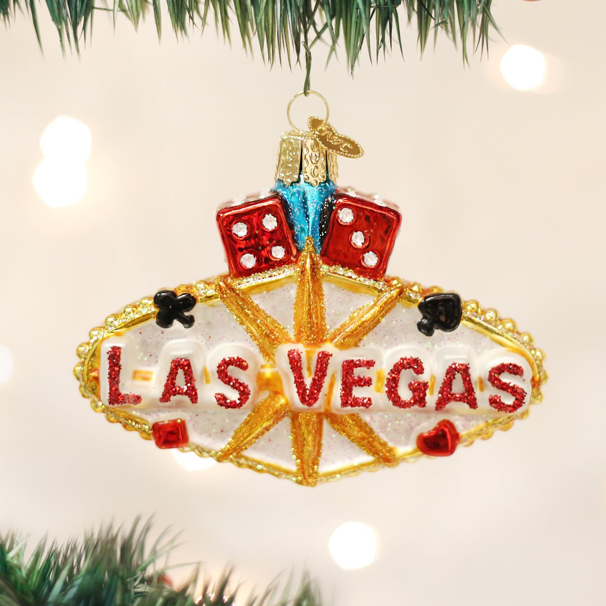 Las Vegas Sign Ornament - themonogram manor 