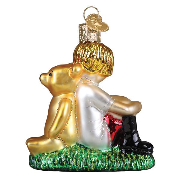 Winnie And Christopher Robin Ornament - themonogram manor 