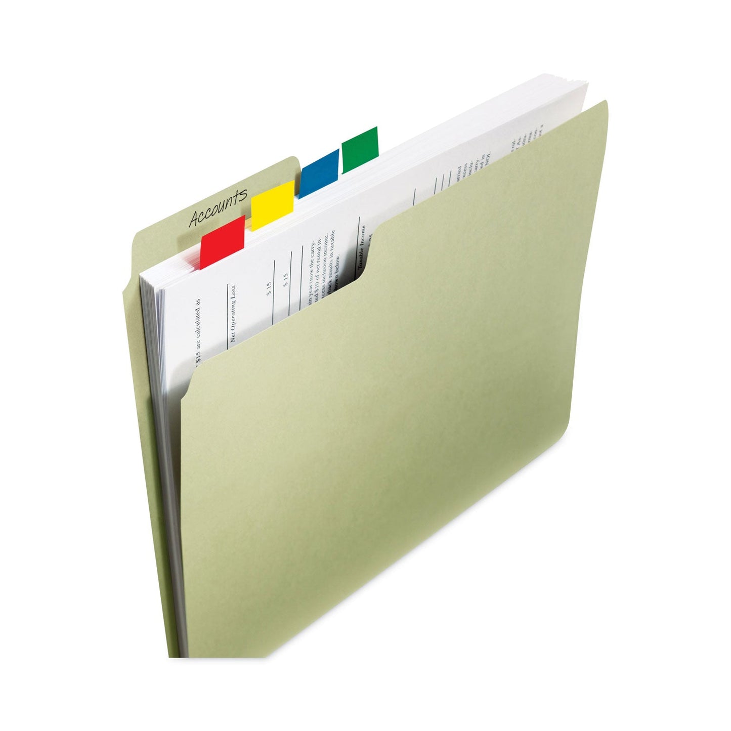 Post - it Marking Page Flags in Dispensers, Green, 50 Flags/Dispenser, 12 Dispensers/Pack - themonogram manor 