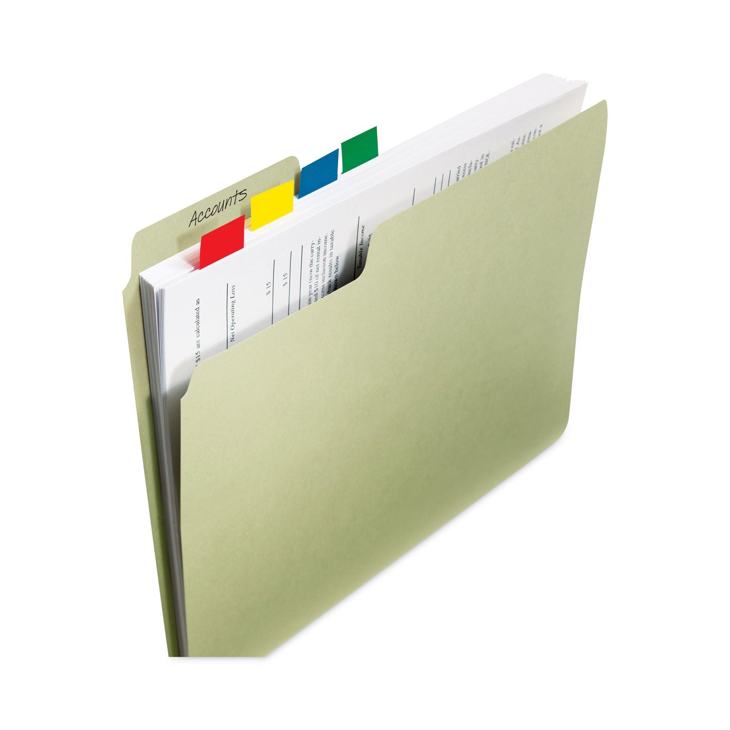 Post - it Marking Page Flags in Dispensers, Green, 50 Flags/Dispenser, 12 Dispensers/Pack - themonogram manor 
